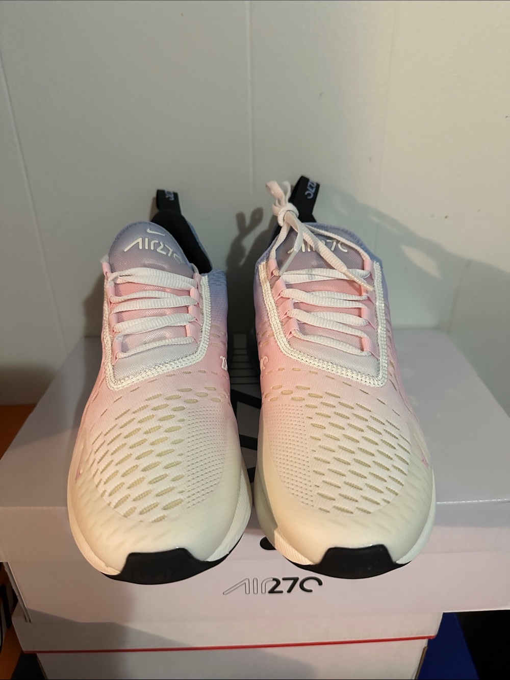 Nike Gradient Pink to Blue Air Max 270 Sneakers